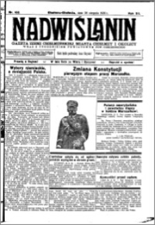Nadwiślanin. Gazeta Ziemi Chełmińskiej, 1930.08.28 R. 12 nr 102