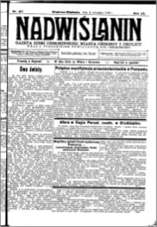 Nadwiślanin. Gazeta Ziemi Chełmińskiej, 1930.09.09 R. 12 nr 107