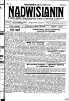 Nadwiślanin. Gazeta Ziemi Chełmińskiej, 1930.09.18 R. 12 nr 111