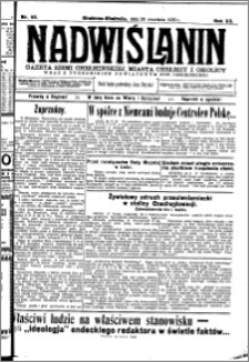 Nadwiślanin. Gazeta Ziemi Chełmińskiej, 1930.09.28 R. 12 nr 115