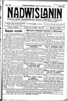 Nadwiślanin. Gazeta Ziemi Chełmińskiej, 1930.10.23 R. 12 nr 126