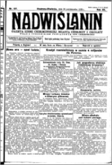 Nadwiślanin. Gazeta Ziemi Chełmińskiej, 1930.10.26 R. 12 nr 127