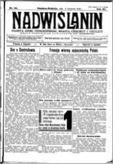 Nadwiślanin. Gazeta Ziemi Chełmińskiej, 1930.11.11 R. 12 nr 134