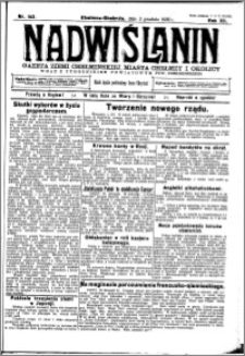 Nadwiślanin. Gazeta Ziemi Chełmińskiej, 1930.12.02 R. 12 nr 143