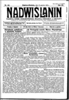 Nadwiślanin. Gazeta Ziemi Chełmińskiej, 1930.12.23 R. 12 nr 152