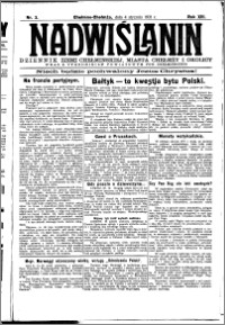 Nadwiślanin. Gazeta Ziemi Chełmińskiej, 1931.01.04 R. 13 nr 3