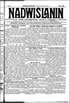 Nadwiślanin. Gazeta Ziemi Chełmińskiej, 1931.01.15 R. 13 nr 11