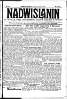 Nadwiślanin. Gazeta Ziemi Chełmińskiej, 1931.01.16 R. 13 nr 12