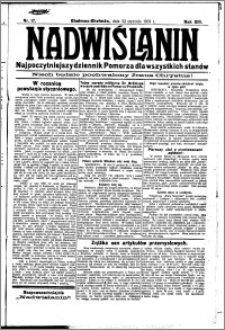 Nadwiślanin. Gazeta Ziemi Chełmińskiej, 1931.01.22 R. 13 nr 17