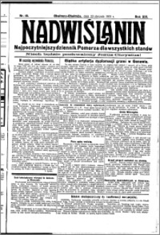 Nadwiślanin. Gazeta Ziemi Chełmińskiej, 1931.01.23 R. 13 nr 18