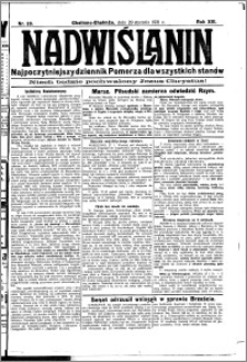 Nadwiślanin. Gazeta Ziemi Chełmińskiej, 1931.01.29 R. 13 nr 23