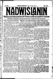 Nadwiślanin. Gazeta Ziemi Chełmińskiej, 1931.02.13 R. 13 nr 35
