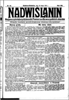 Nadwiślanin. Gazeta Ziemi Chełmińskiej, 1931.02.19 R. 13 nr 40