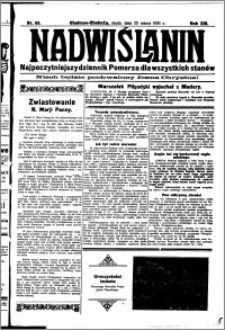 Nadwiślanin. Gazeta Ziemi Chełmińskiej, 1931.03.25 R. 13 nr 69