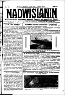 Nadwiślanin. Gazeta Ziemi Chełmińskiej, 1931.04.01 R. 13 nr 75