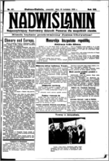 Nadwiślanin. Gazeta Ziemi Chełmińskiej, 1931.04.16 R. 13 nr 87