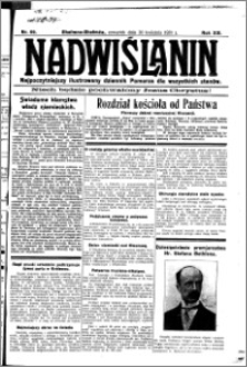 Nadwiślanin. Gazeta Ziemi Chełmińskiej, 1931.04.30 R. 13 nr 99