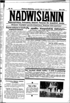Nadwiślanin. Gazeta Ziemi Chełmińskiej, 1931.05.14 R. 13 nr 111
