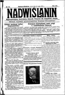 Nadwiślanin. Gazeta Ziemi Chełmińskiej, 1931.05.20 R. 13 nr 115