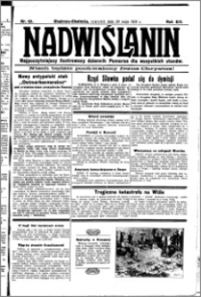 Nadwiślanin. Gazeta Ziemi Chełmińskiej, 1931.05.28 R. 13 nr 121