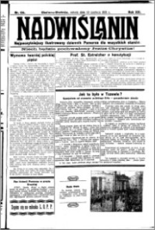 Nadwiślanin. Gazeta Ziemi Chełmińskiej, 1931.06.13 R. 13 nr 134