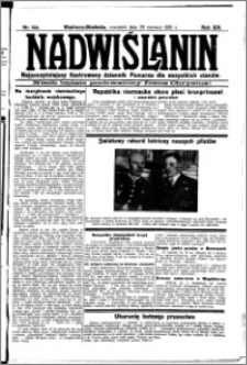 Nadwiślanin. Gazeta Ziemi Chełmińskiej, 1931.06.25 R. 13 nr 144
