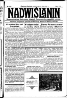 Nadwiślanin. Gazeta Ziemi Chełmińskiej, 1931.07.14 R. 13 nr 159
