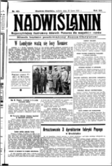 Nadwiślanin. Gazeta Ziemi Chełmińskiej, 1931.07.18 R. 13 nr 163