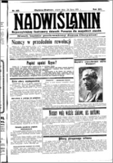 Nadwiślanin. Gazeta Ziemi Chełmińskiej, 1931.07.24 R. 13 nr 168