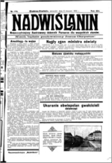 Nadwiślanin. Gazeta Ziemi Chełmińskiej, 1931.08.06 R. 13 nr 179
