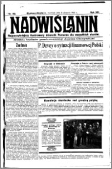 Nadwiślanin. Gazeta Ziemi Chełmińskiej, 1931.08.09 R. 13 nr 182