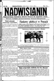 Nadwiślanin. Gazeta Ziemi Chełmińskiej, 1931.08.11 R. 13 nr 183