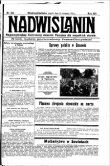 Nadwiślanin. Gazeta Ziemi Chełmińskiej, 1931.08.14 R. 13 nr 186