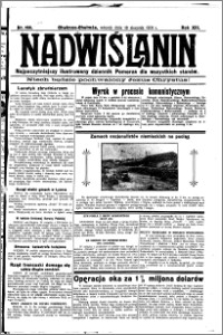 Nadwiślanin. Gazeta Ziemi Chełmińskiej, 1931.08.18 R. 13 nr 188