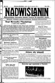 Nadwiślanin. Gazeta Ziemi Chełmińskiej, 1931.08.21 R. 13 nr 191