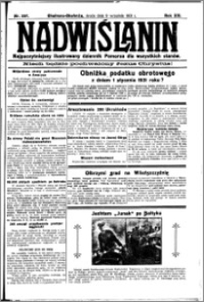 Nadwiślanin. Gazeta Ziemi Chełmińskiej, 1931.09.09 R. 13 nr 207