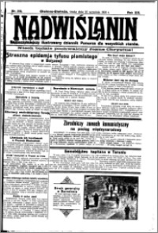 Nadwiślanin. Gazeta Ziemi Chełmińskiej, 1931.09.16 R. 13 nr 213