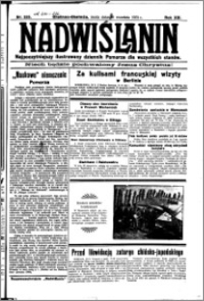 Nadwiślanin. Gazeta Ziemi Chełmińskiej, 1931.09.30 R. 13 nr 225