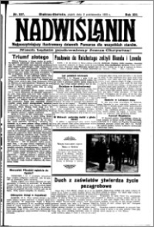 Nadwiślanin. Gazeta Ziemi Chełmińskiej, 1931.10.02 R. 13 nr 227