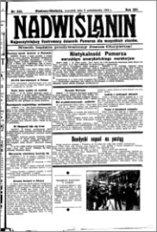Nadwiślanin. Gazeta Ziemi Chełmińskiej, 1931.10.08 R. 13 nr 232