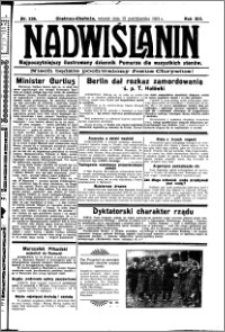 Nadwiślanin. Gazeta Ziemi Chełmińskiej, 1931.10.13 R. 13 nr 236