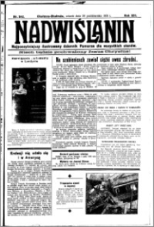 Nadwiślanin. Gazeta Ziemi Chełmińskiej, 1931.10.20 R. 13 nr 242Nadwiślanin. Gazeta Ziemi Chełmińskiej, 1931.10.20 R. 13 nr 242