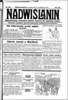 Nadwiślanin. Gazeta Ziemi Chełmińskiej, 1931.10.22 R. 13 nr 244