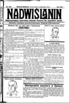 Nadwiślanin. Gazeta Ziemi Chełmińskiej, 1931.10.27 R. 13 nr 248