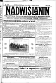 Nadwiślanin. Gazeta Ziemi Chełmińskiej, 1931.11.04 R. 13 nr 255