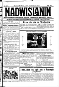 Nadwiślanin. Gazeta Ziemi Chełmińskiej, 1931.11.07 R. 13 nr 258
