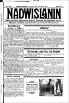 Nadwiślanin. Gazeta Ziemi Chełmińskiej, 1931.11.08 R. 13 nr 259