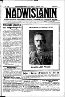 Nadwiślanin. Gazeta Ziemi Chełmińskiej, 1931.11.11 R. 13 nr 261