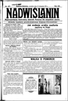 Nadwiślanin. Gazeta Ziemi Chełmińskiej, 1931.11.19 R. 13 nr 267