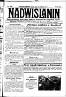 Nadwiślanin. Gazeta Ziemi Chełmińskiej, 1931.11.20 R. 13 nr 268